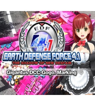 EARTH DEFENSE FORCE 4.1 - Gigantus DCC-Gogo. Marking DLC Steam Key GLOBAL